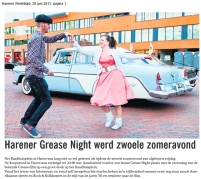 'Harener Grease Night werd zwoele zomeravond' - Zie harenerweekblad.nl